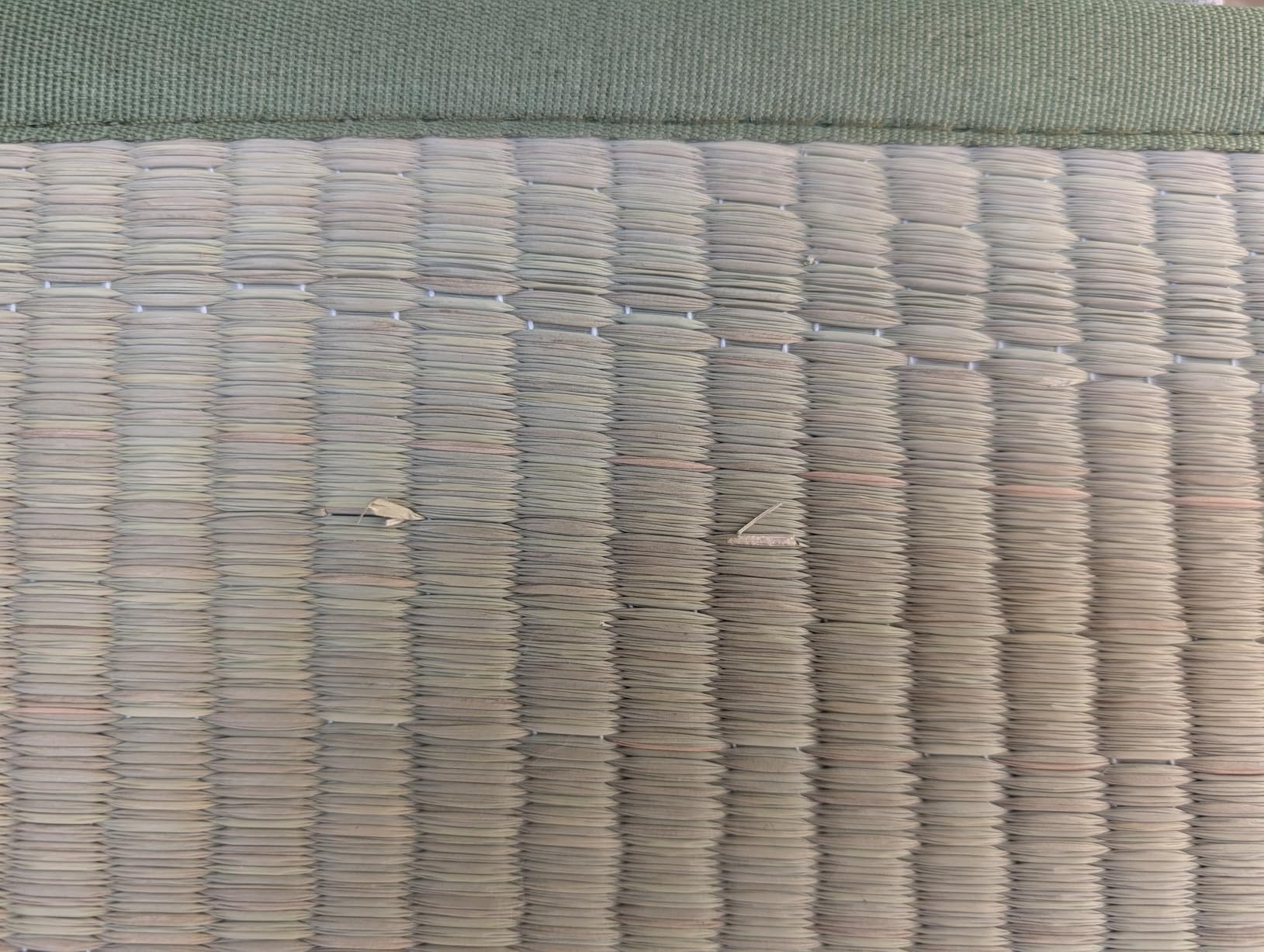 EMOOR Japanese Tatami Mat Small-Twin Natural Rush Grass (Undyed), Foldable Igusa Mattress Floor Sleeping Japanese Futon Mattress Meditation Yoga Zen customer photo 1