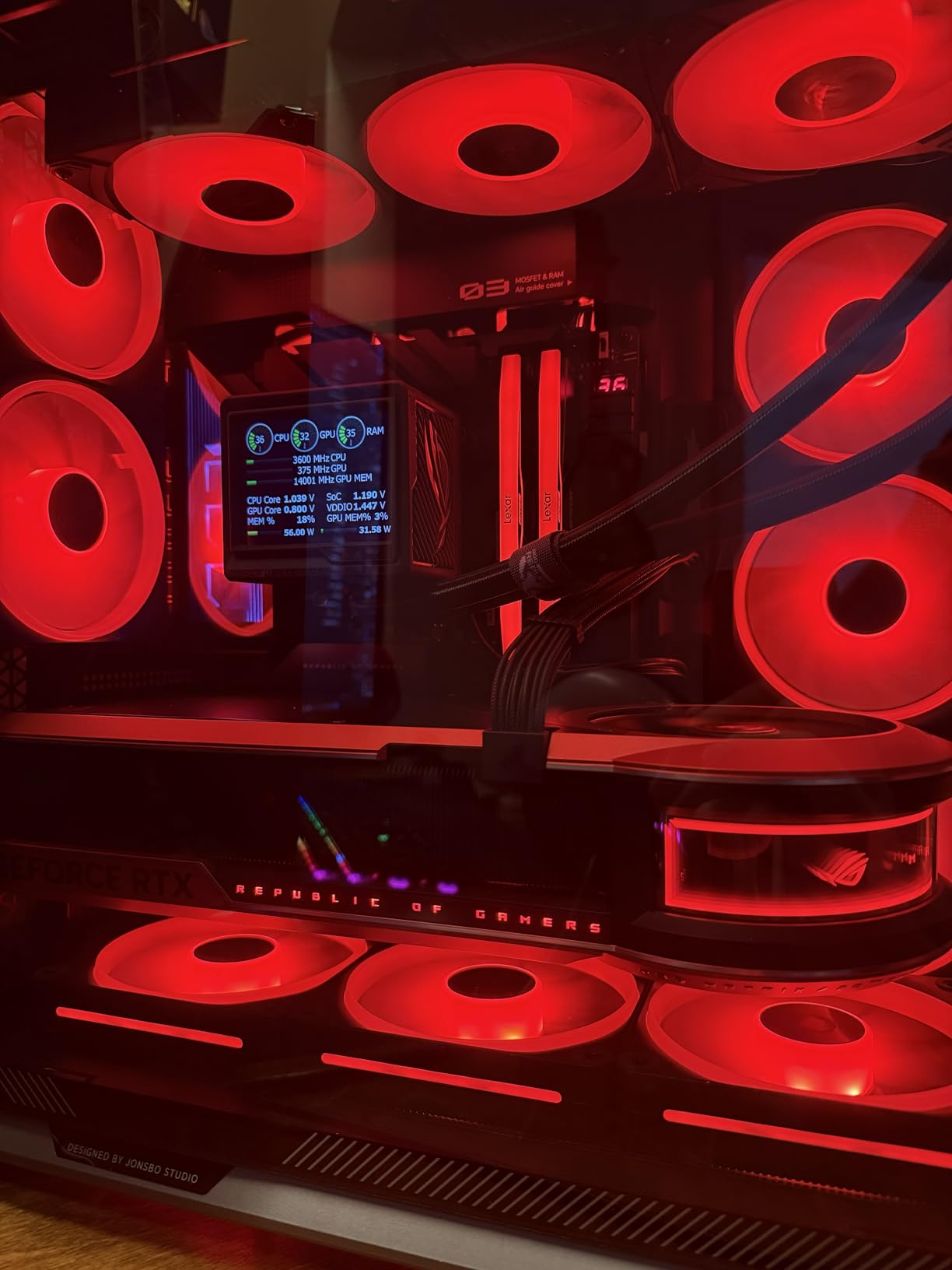 ROG Crosshair X870E Hero BTF AMD ATX Board with Hidden-Connector Design & high-Power GPU Slot for Clean Cable Management, 18+2+2 Power, DDR5, WiFi 7, 5X M.2, PCIe 5.0, USB4, Advanced AI PC Ready customer photo 2