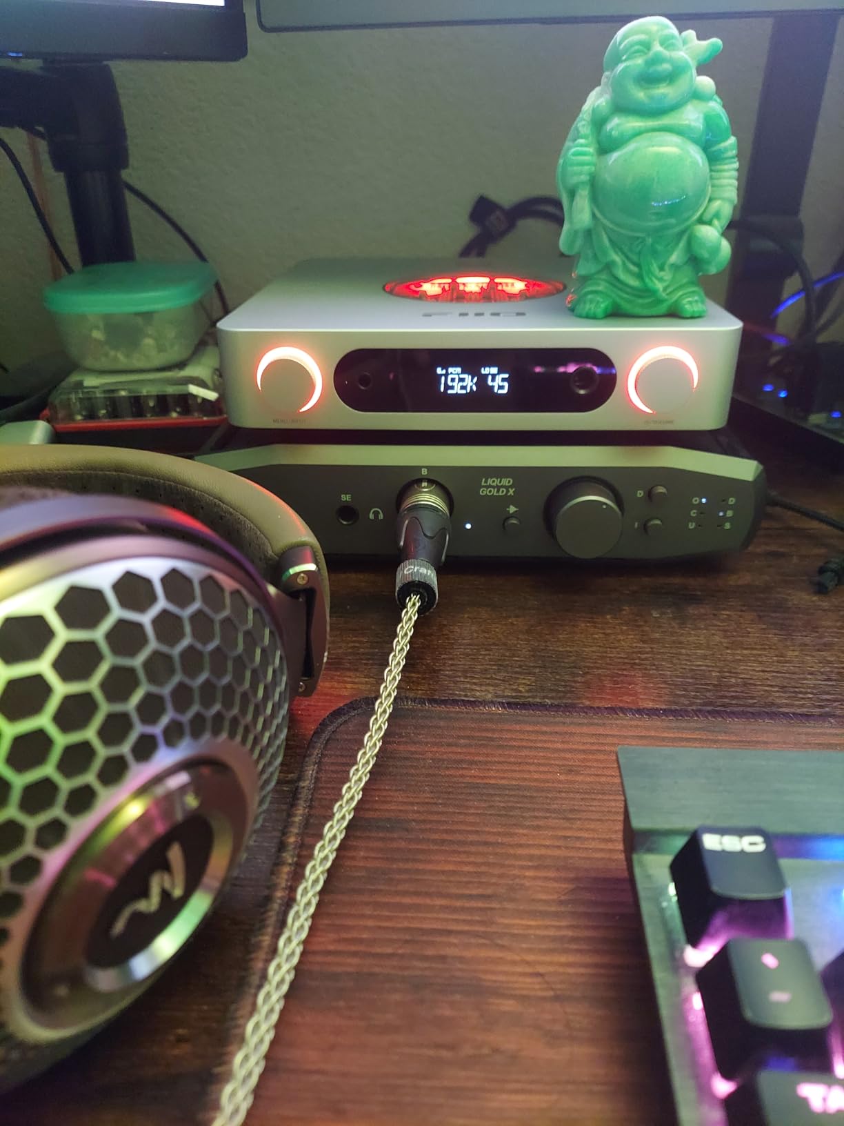 FiiO K13 R2R Desktop DAC & Headphone Amp, High-Fidelity 24Bit R2R DAC, Powerful 2400mW Output, LDAC Bluetooth Streaming, Dual Power Supply, 10-Band PEQ, Balanced XLR & RCA Audio Output (Black) customer photo 1