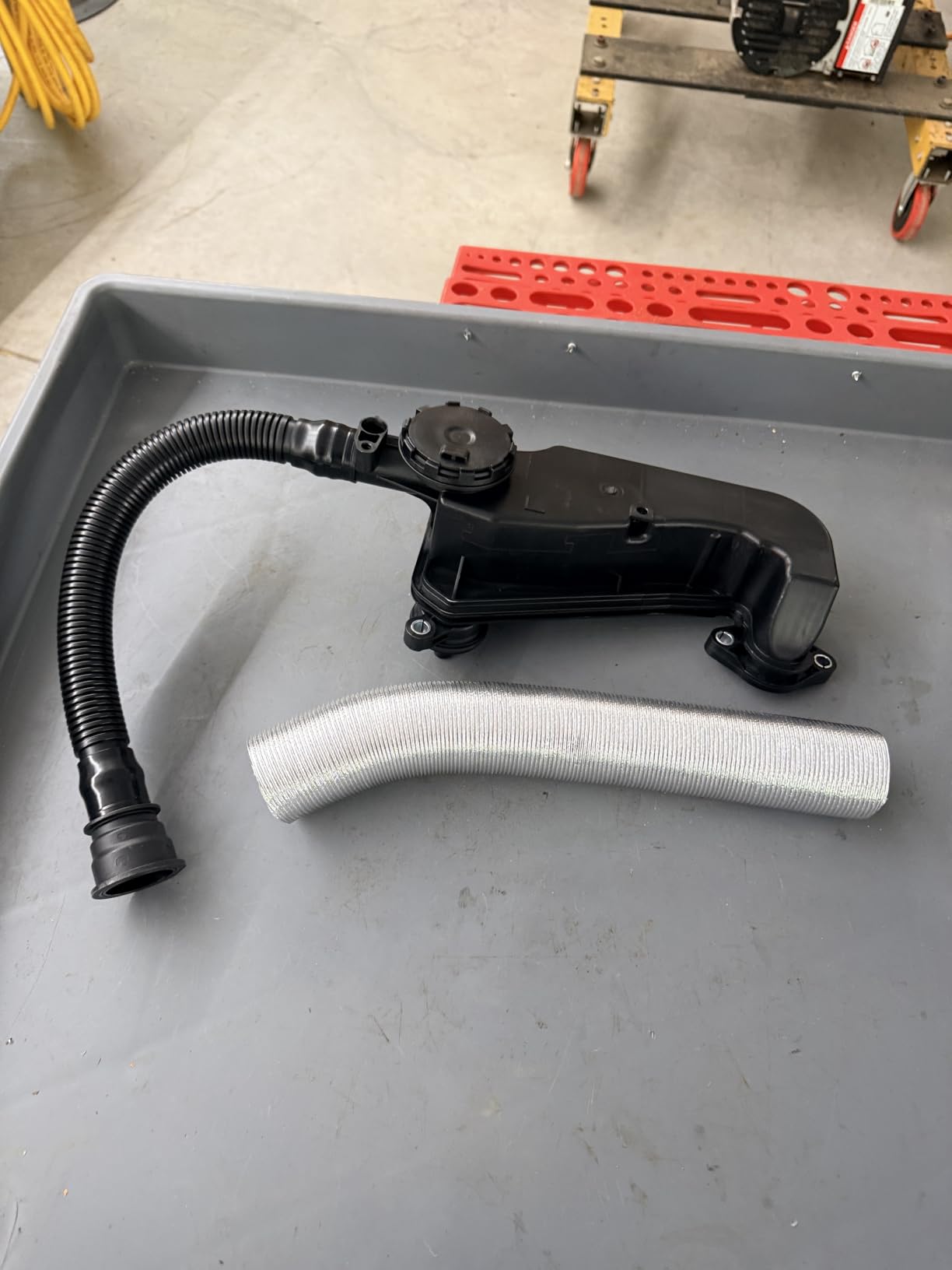PC3Z-6A785-A CCV Filter & Air Oil Separator Assembly for Ford F250 F350 F450 F550 Super Duty 6.7L Powerstroke Diesel 2011-2026 customer photo 2