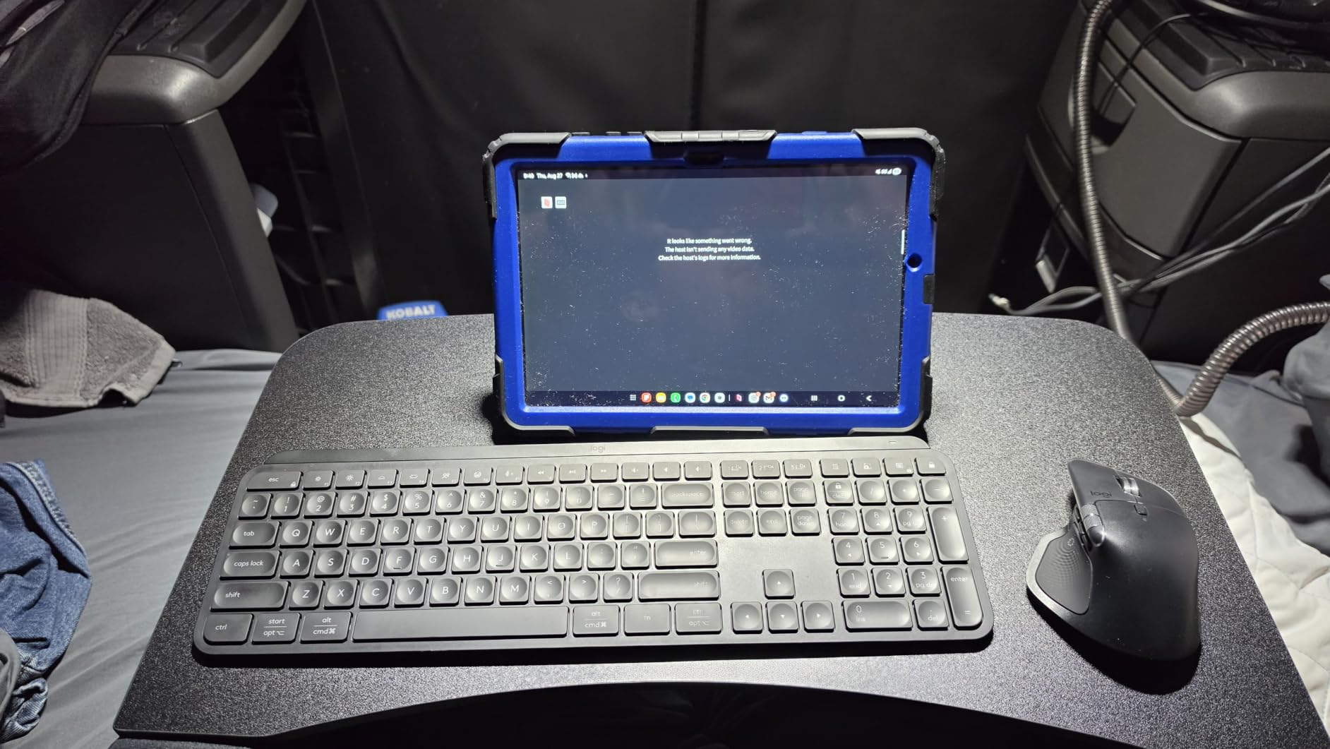 OPTIXCELL Lap Desk with Arm Rest, Ergonomic 17