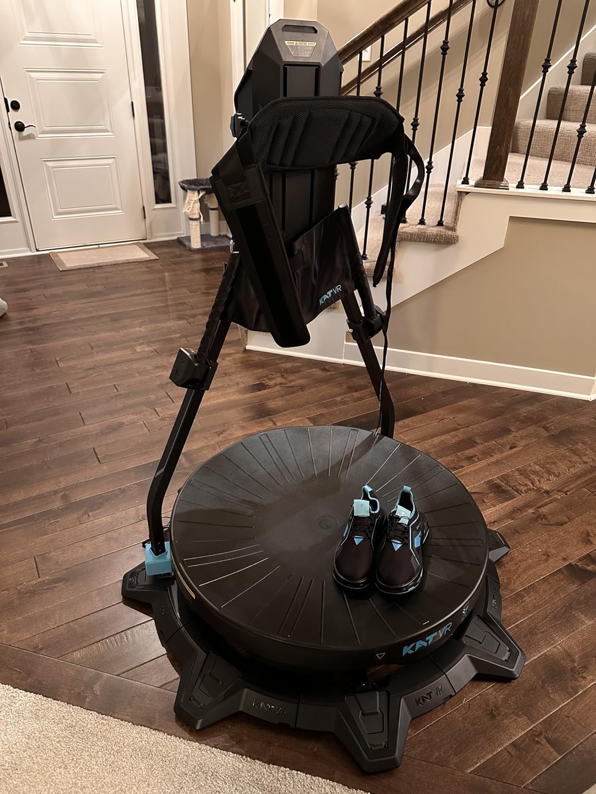 KAT Walk C2 VR Series | 360° Omnidirectional Walking Pad & Accessories for Immersive VR Gaming & Fitness | Compatible with SteamVR, Quest, Oculus | Plus E | US Size 11 customer photo 2