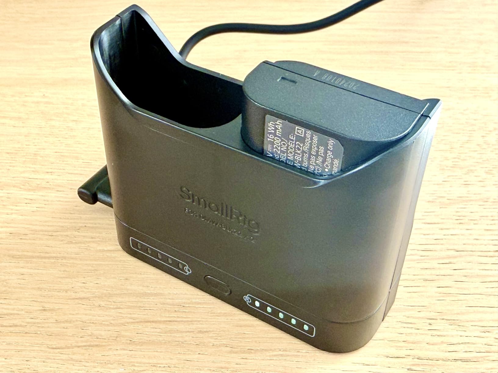 SMALLRIG DMW-BLK22 Charger for Panasonic, 22.5W Dual Slot 2H Fast Charge | USB-C Camera Charger, Full Compatible with Panasonic Lumix GH5, GH5 II, GH6, GH7, S5, S5 II, S5 IIX, S9, G9 II customer photo 1