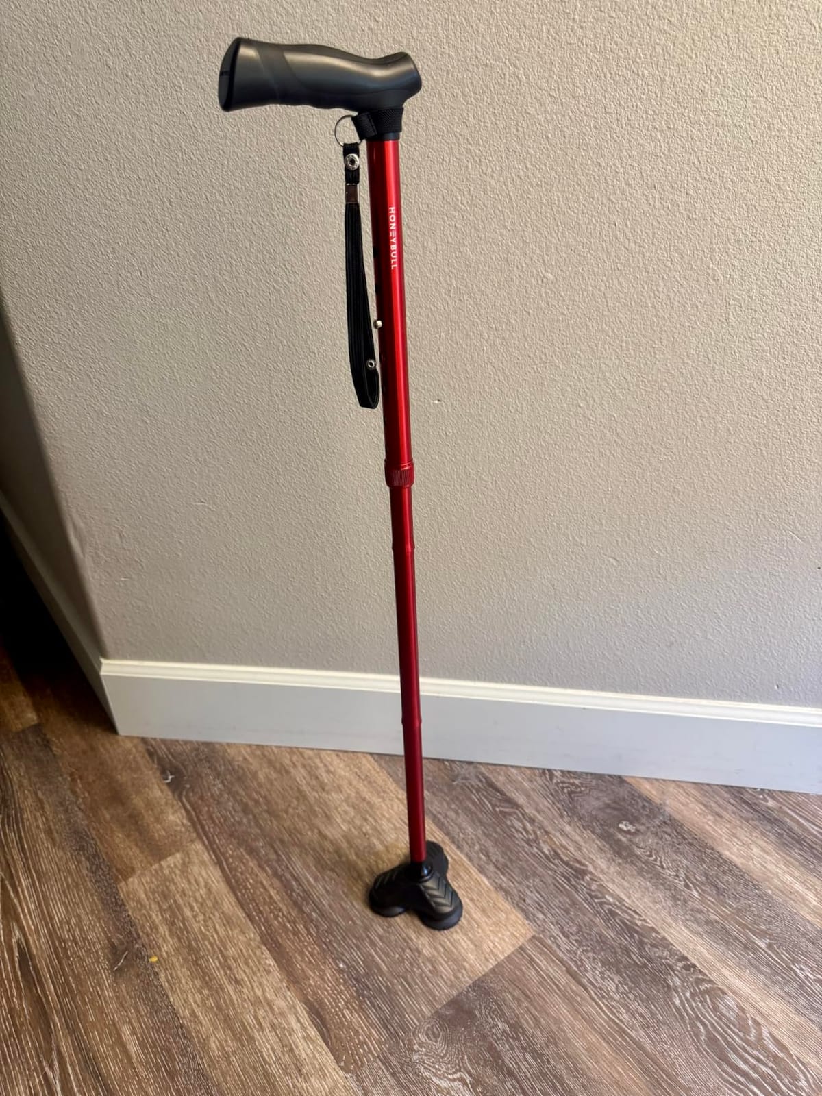 HONEYBULL Walking Cane for Men & Women, Foldable Free Standing Cane customer photo 2