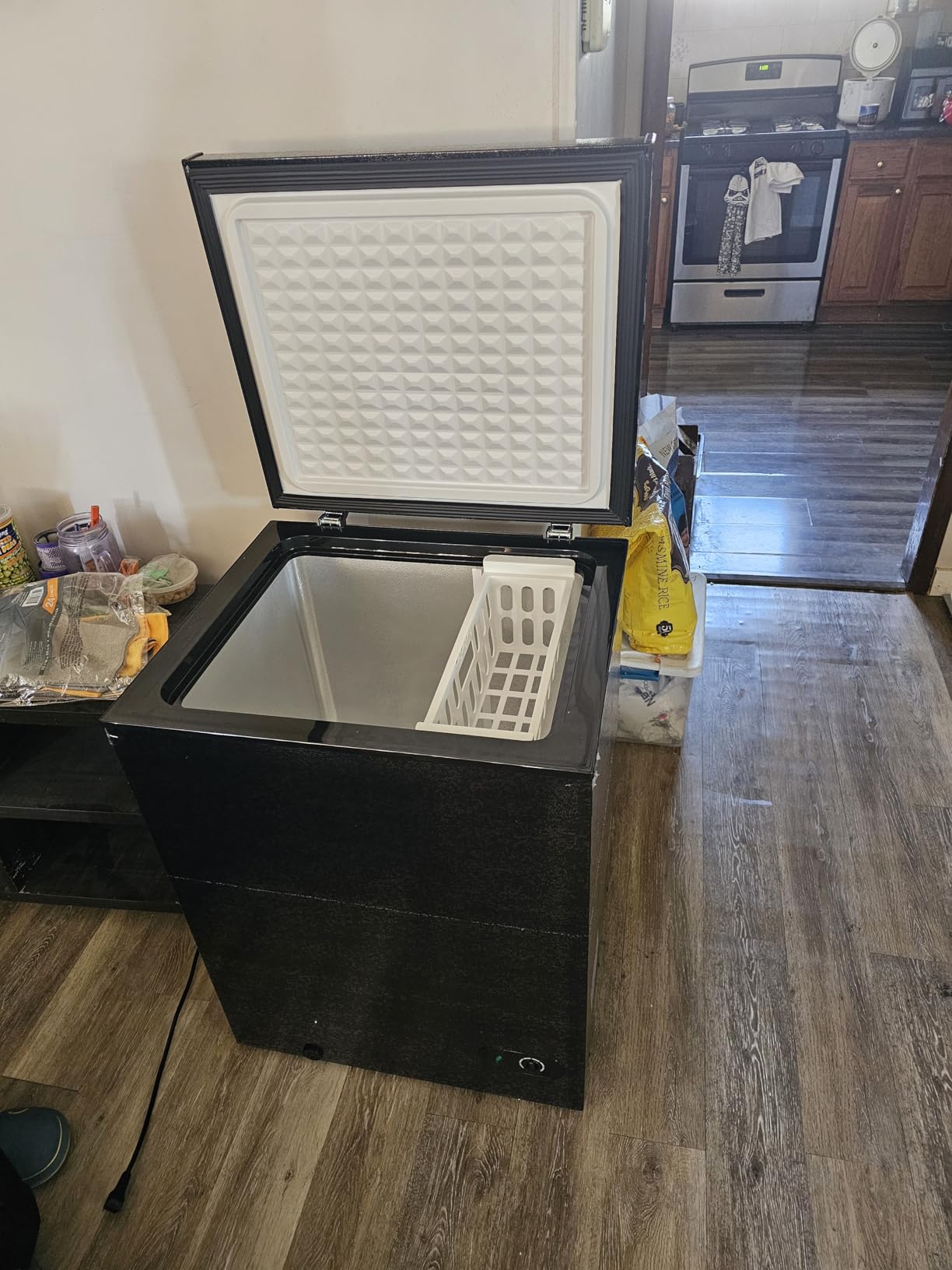 TABU 12.0 Cubic Feet Chest Freezer, Large Freestanding Deep Freezer, White customer photo 2