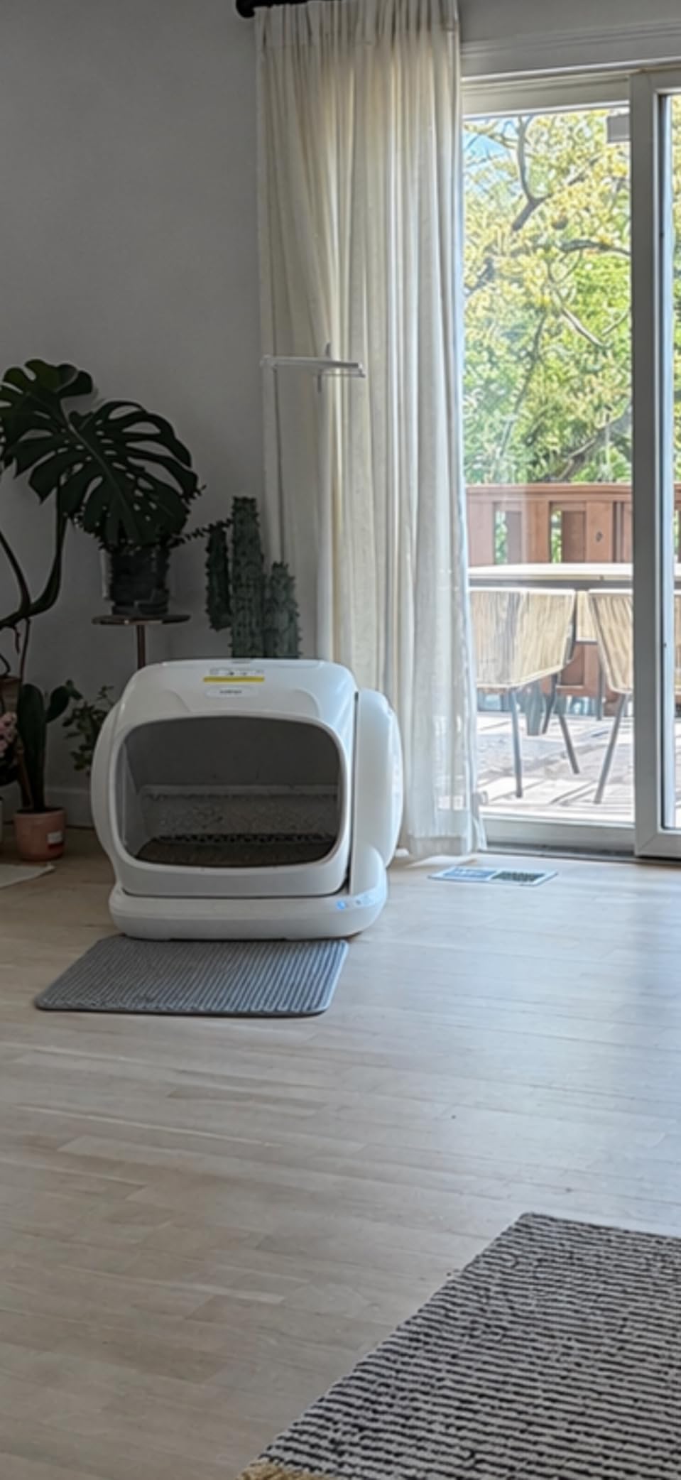 UBPET Self Cleaning Cat Litter Box, XXXL Automatic Litter Box for Multiple Cats, Weight Sensors Safety Protection, Smart APP Control, Odor Control, Works with Clumping/Bentonite Litter (XX-Large) customer photo 2