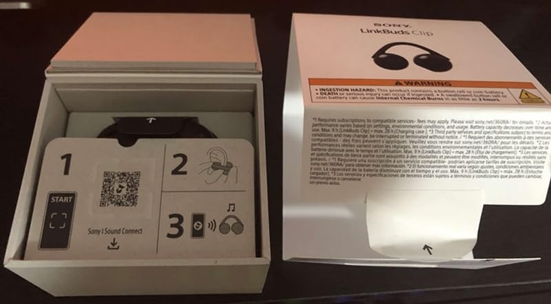 Sony LinkBuds Clip Open-Ear Truly Wireless Earbuds Clip-On Design, Greige customer photo 1