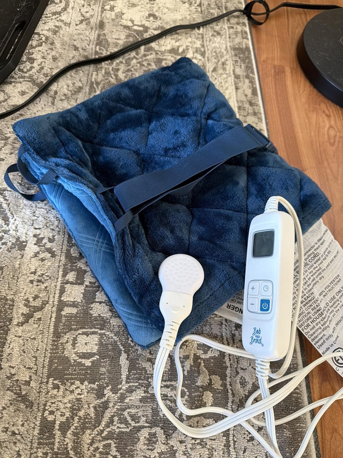 BOB AND BRAD TheraHeat Far Infrared Weighted Heating Pad for Back, Shoulder customer photo 1