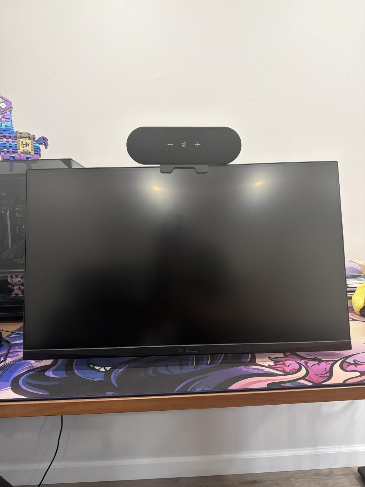 NB SmooVex Monitor Mount, Monitor Stand fits up to 32 Inch, Mechanical Spring Mount, VESA 75/100 mm, Model-A5 (Black) customer photo 2