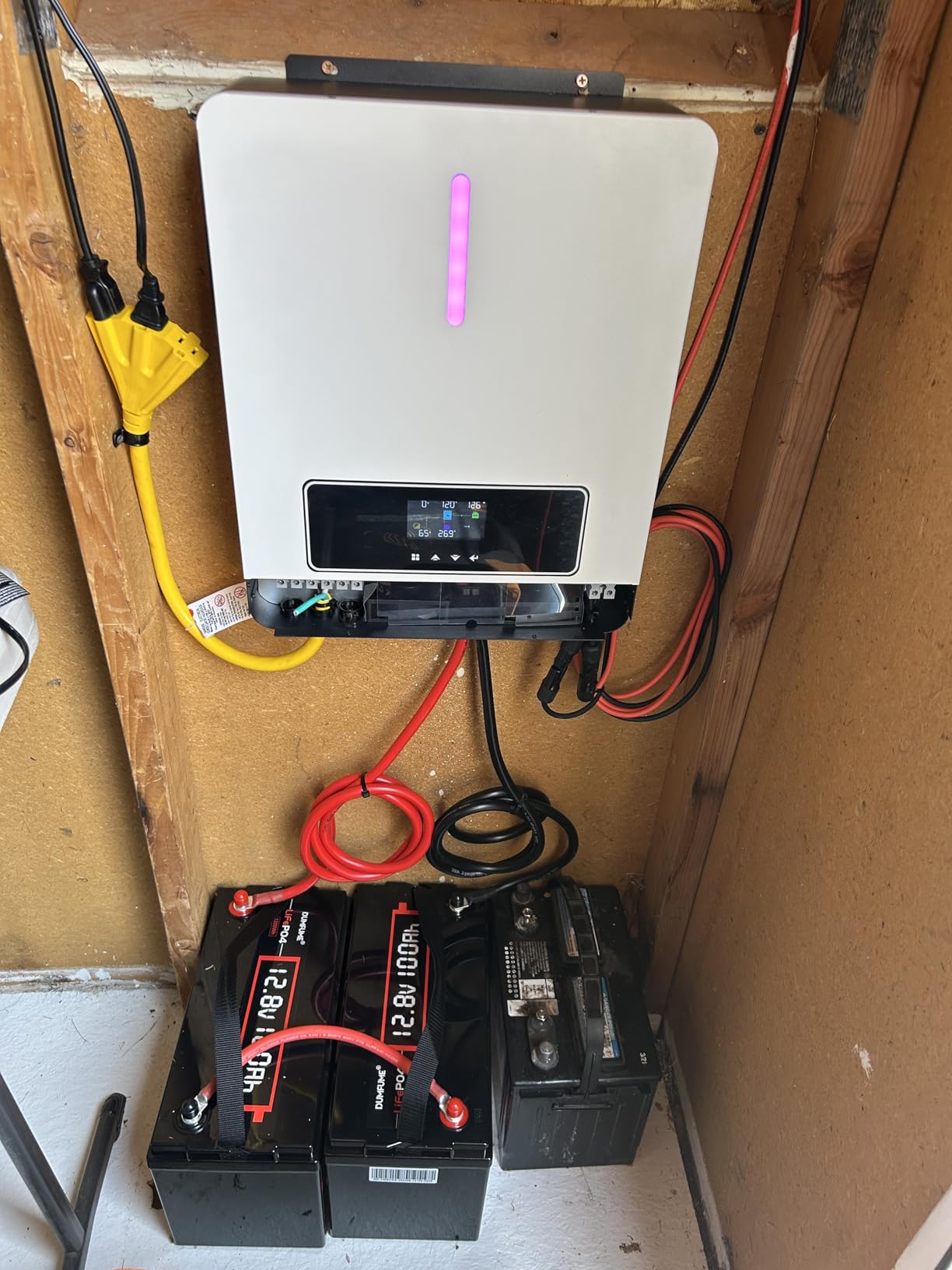 12V 150Ah Max LiFePO4 Battery, IP65 Waterproof 100A BMS customer photo 1