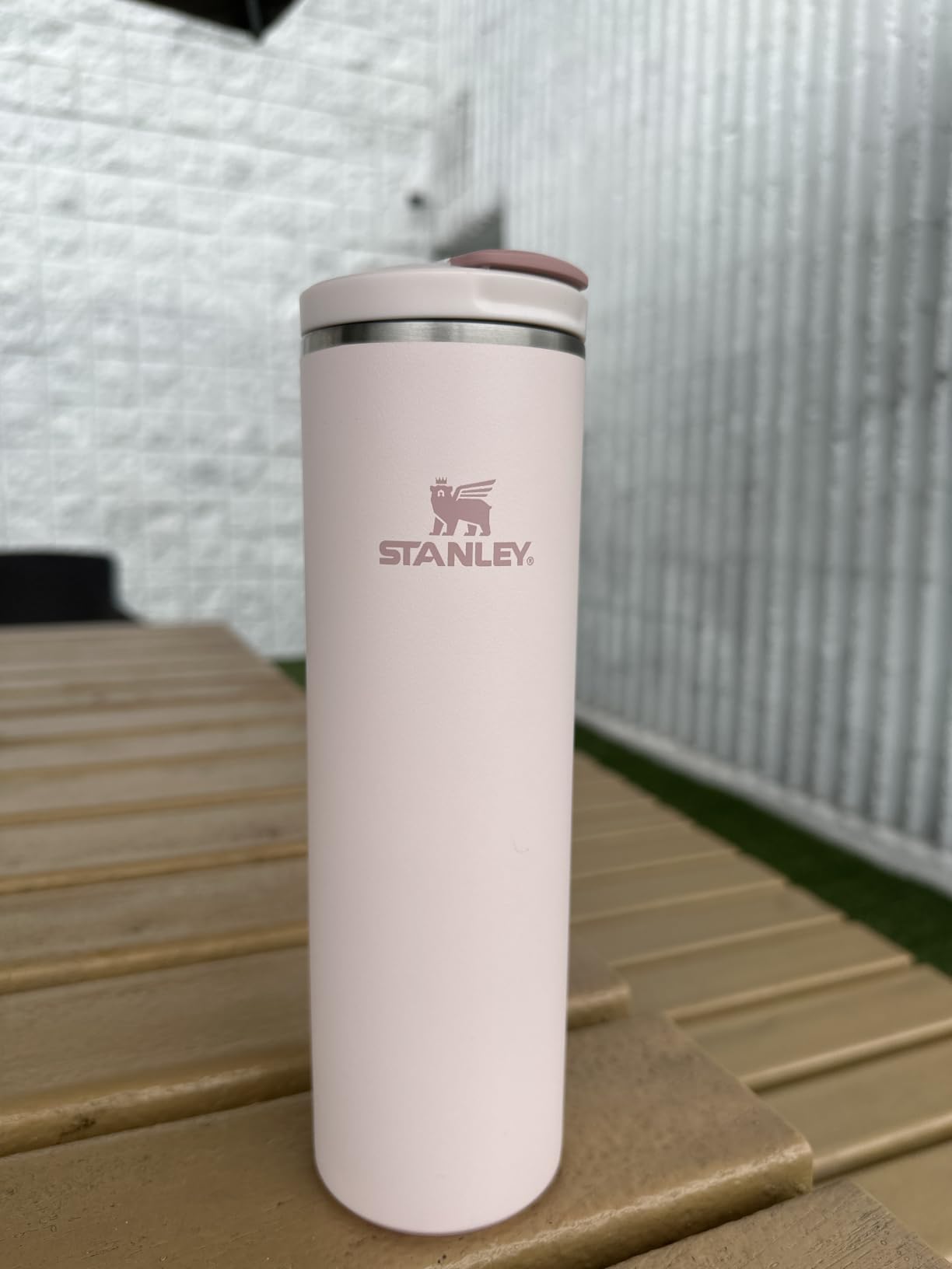 STANLEY Transit FlipTop Mug | Leakproof Coffee Travel Cup | Vacuum Insulated Stainless Steel | Stays Hot or Cold for Hours | BPA-Free | 16 oz | Ash customer photo 2