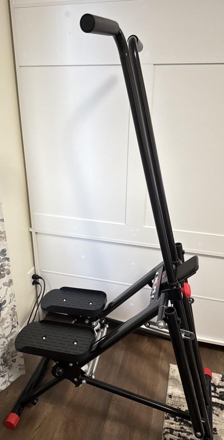 Stair Stepper for Home Exercise, New Version Stair Climber with Adjustable Resistance, Vertical Climber Cardio Exercise Machine for Full Body Workout, Extended Step Range customer photo 1