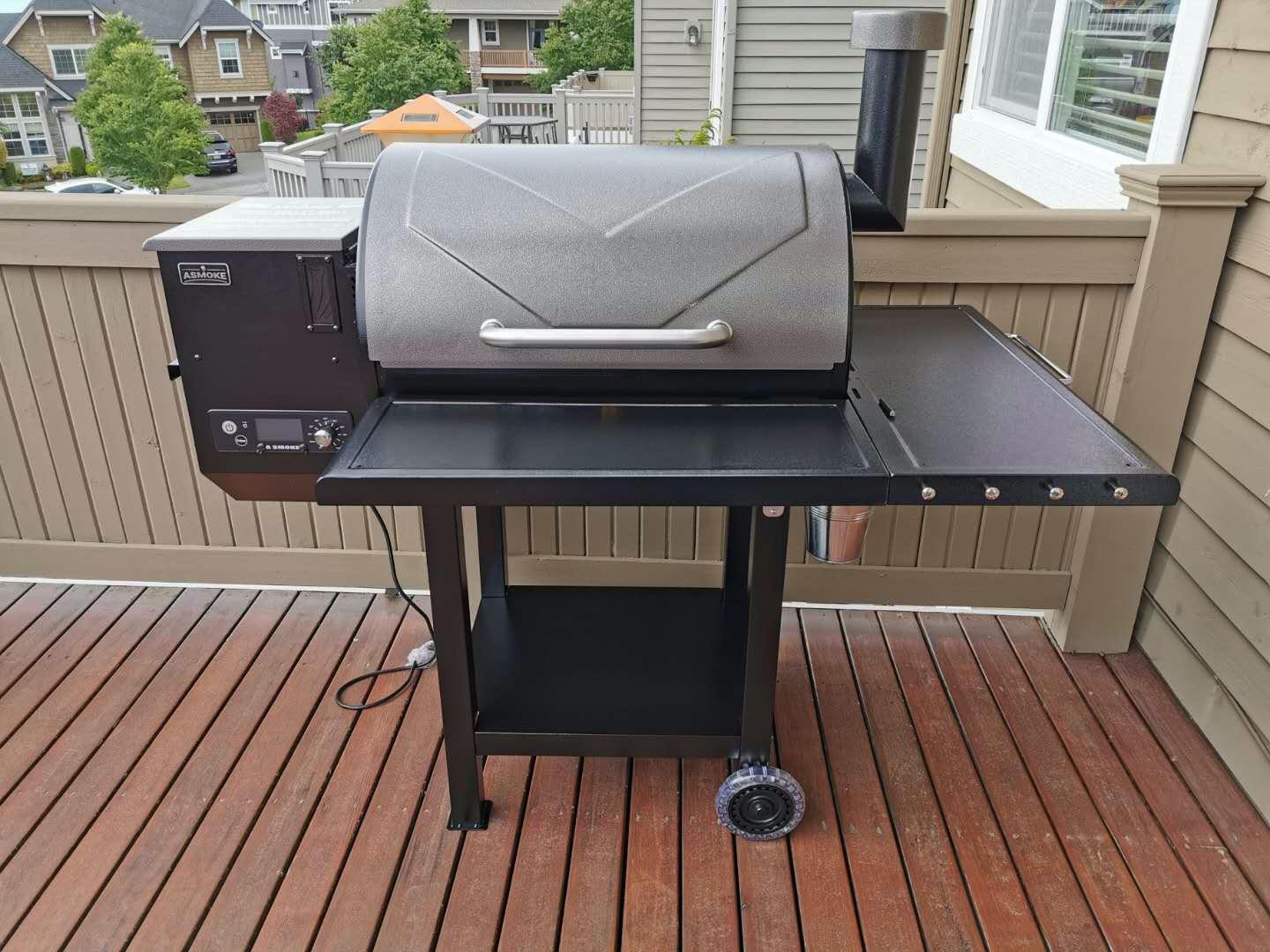 ASMOKE Portable Wood Pellet Grill & Smoker Guga’s Pick, Smart Wi-Fi Control customer photo 1