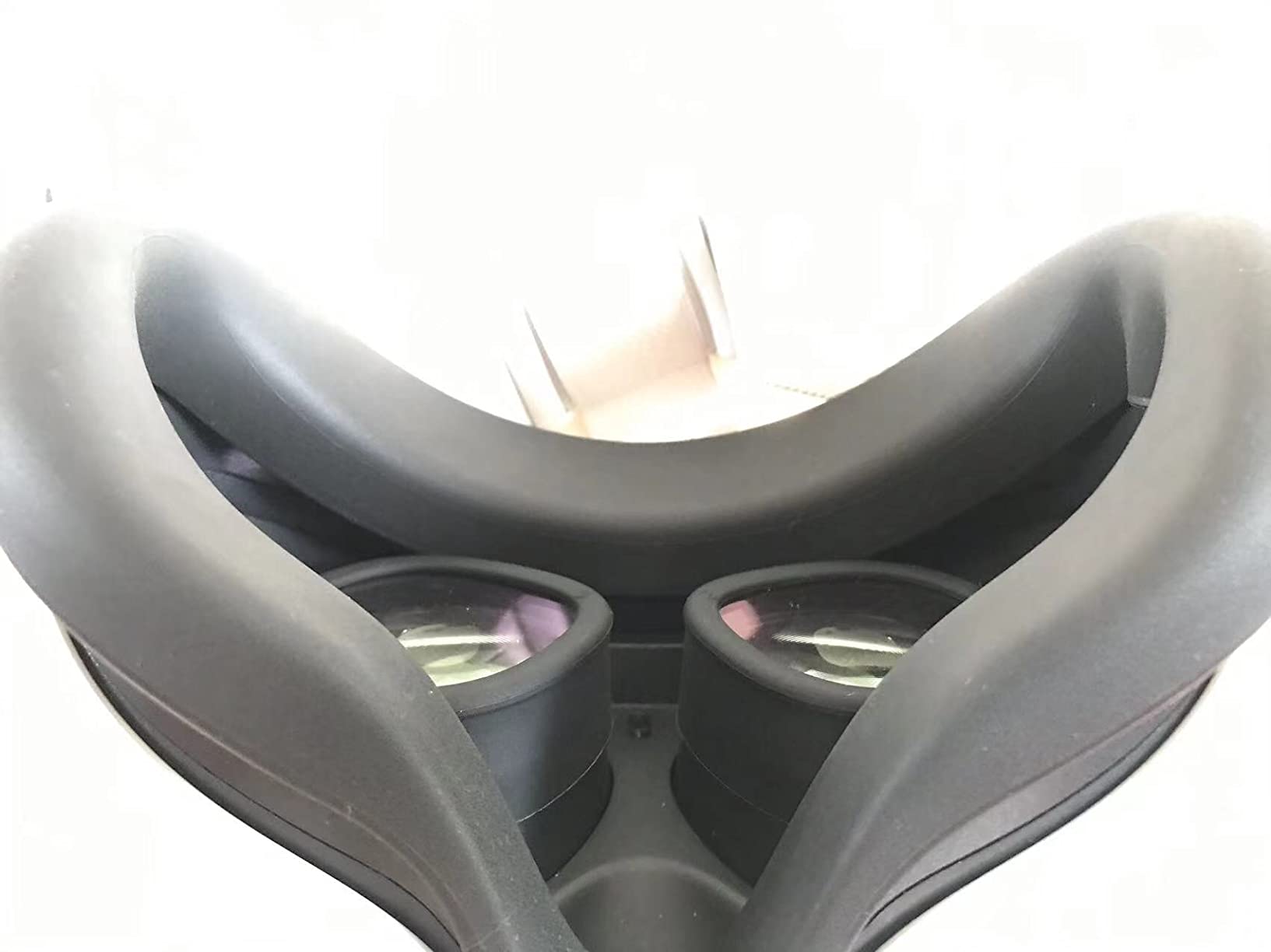 Lens Protector Cover Compatible with Meta Quest 3, Anti-Blue Light & Scratch-Resistant VR Lens Covers, Anti-Glare Glass for Quest 3 Accessories, Eye Strain Relief (1 Pair) customer photo 2