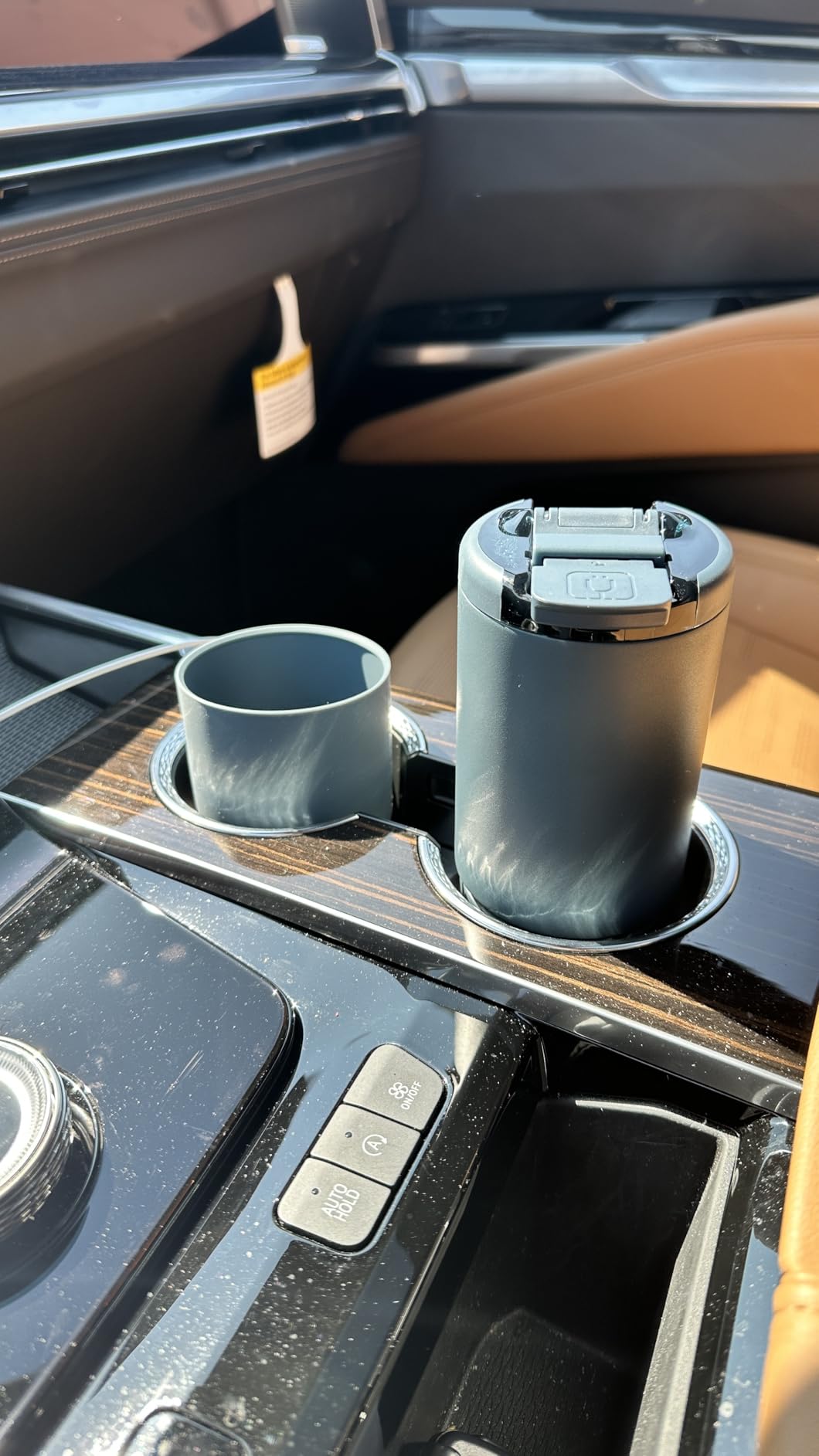 BrüMate Strova 18oz 100% Leakproof Insulated Coffee Mug | Ceramic-Lined Interior | Built-In Silicone Sleeve for Travel | Locking Flip Lid (Java) customer photo 1