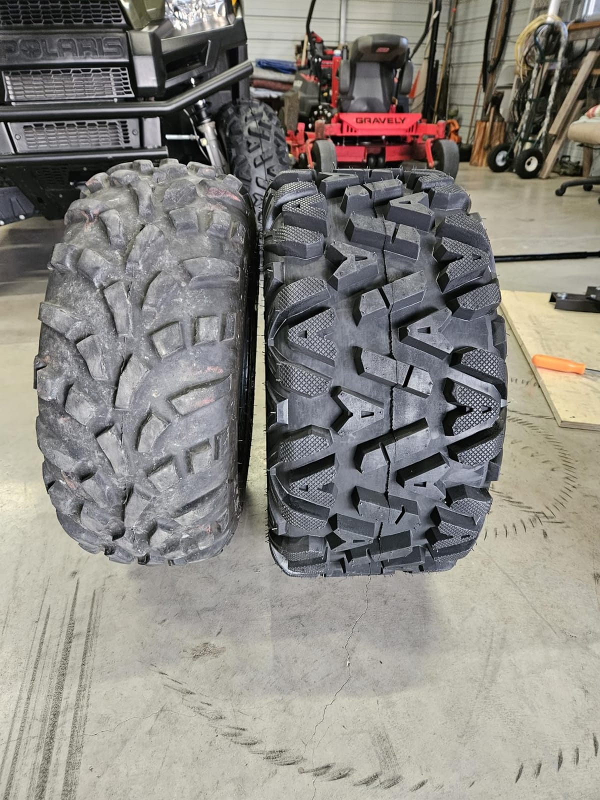 ATV/UTV Tires 25x8-12 Front & 25x10-12 Rear,6-Ply Tubeless,Set of 4 customer photo 1