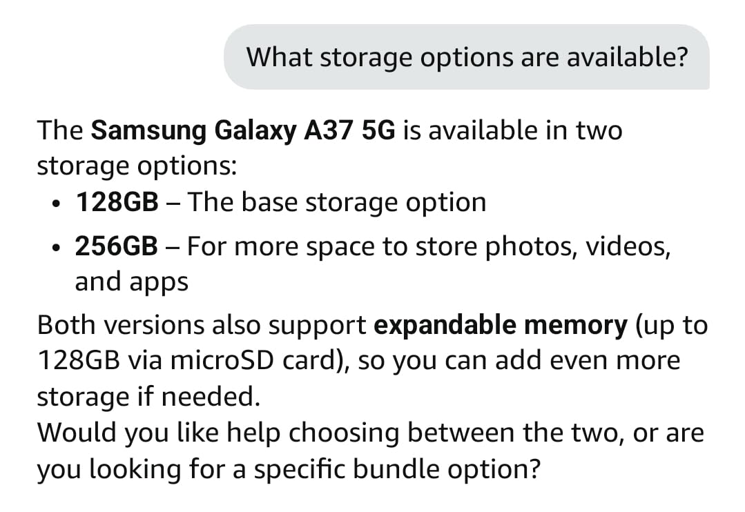 Samsung Galaxy A37 5G (2026), Unlocked Android Smartphone, 128GB, AMOLED Display, Triple Camera, IP68, Slim Phone, 5000mAh Battery, US Version, US 1 Yr Warranty, Awesome Lavender customer photo 2