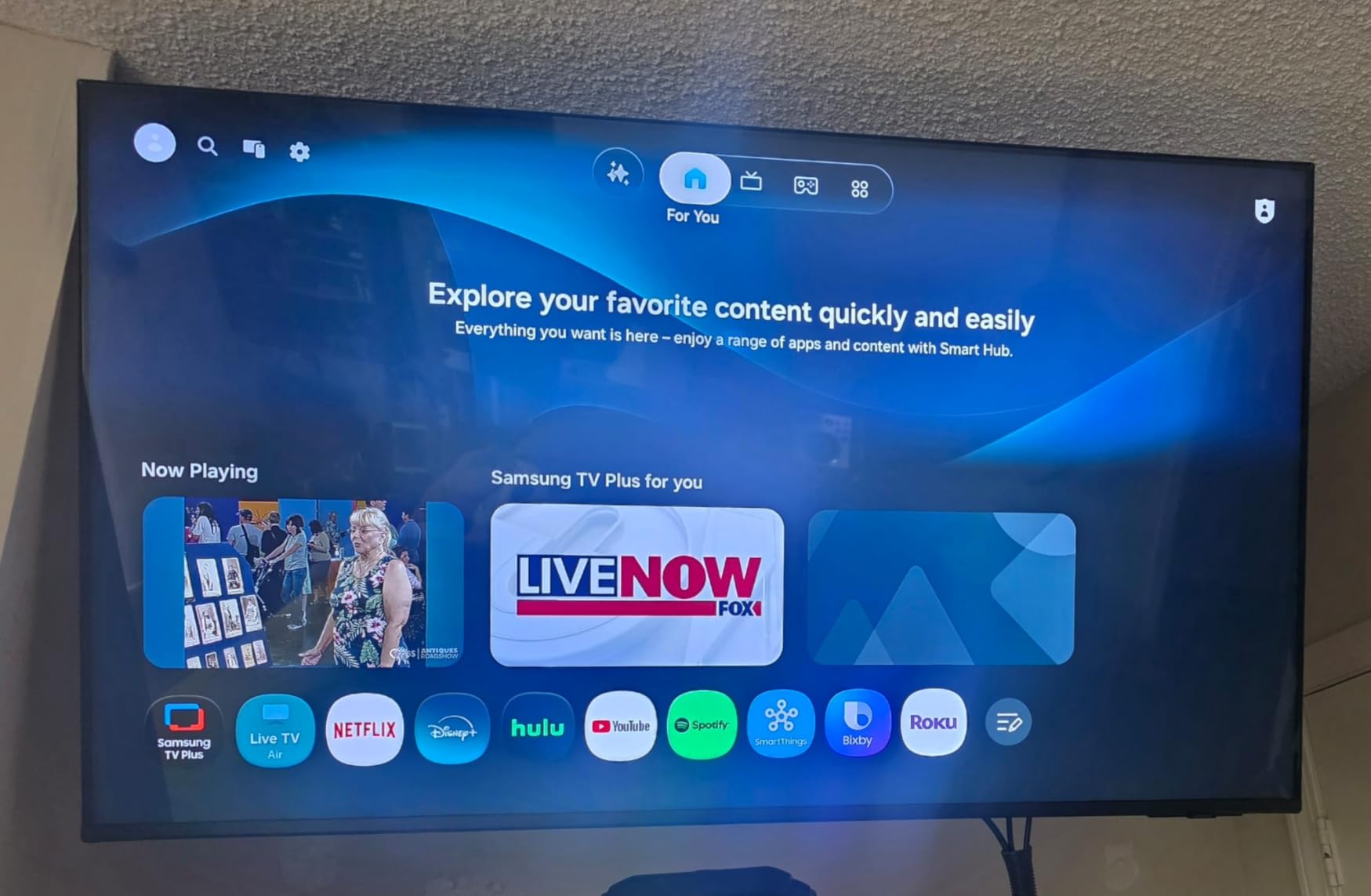 Samsung M70H 43-inch customer photo 2