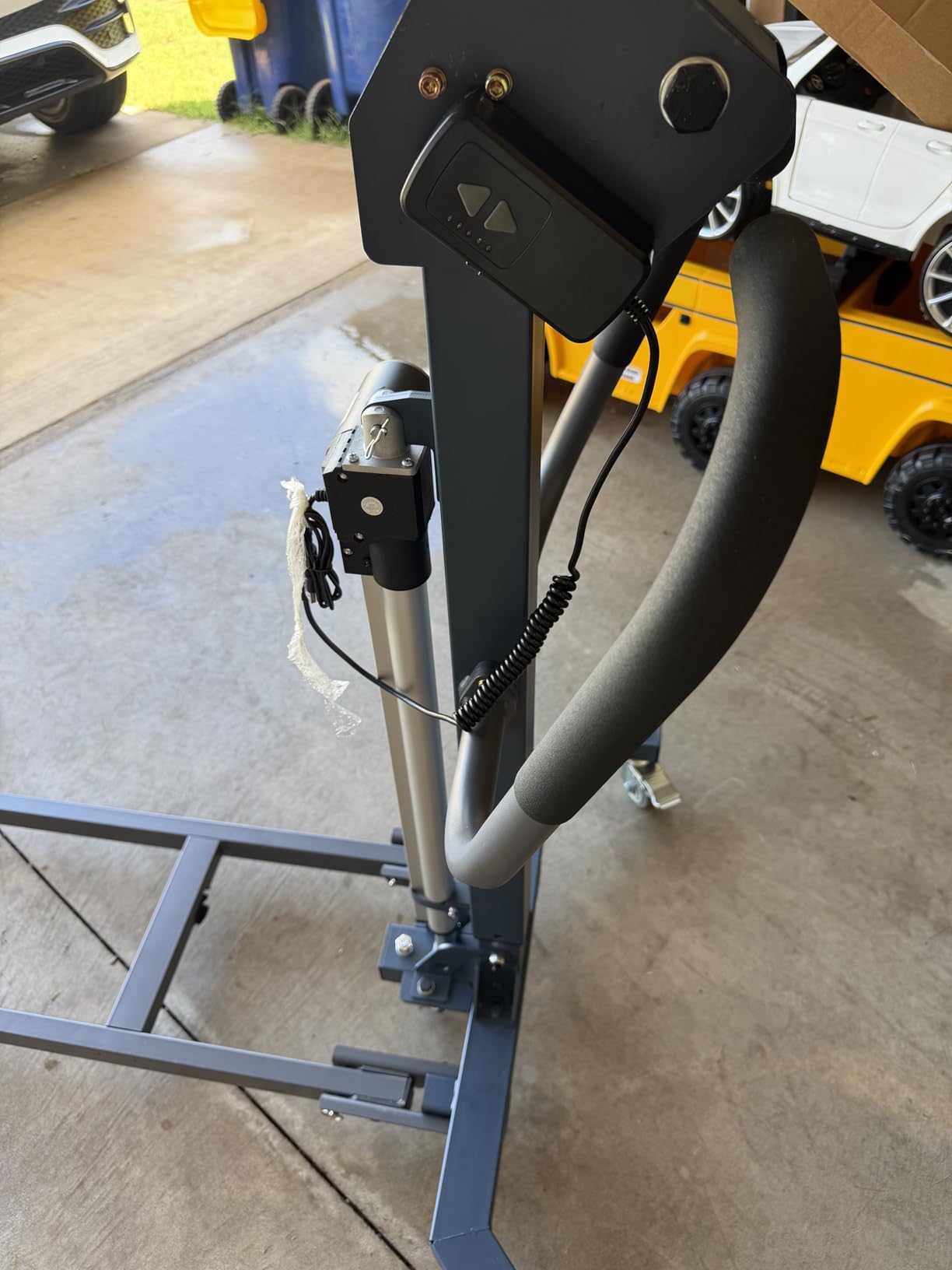 Electric Hard Top Removal Lift for Jeep Wrangler 2007-Present JK TJ JKU JL JLU 2&4 Door, Foldable Jeep Top Remover Lift with Remote Controller, Effortless One-Person Operation in Minutes customer photo 2