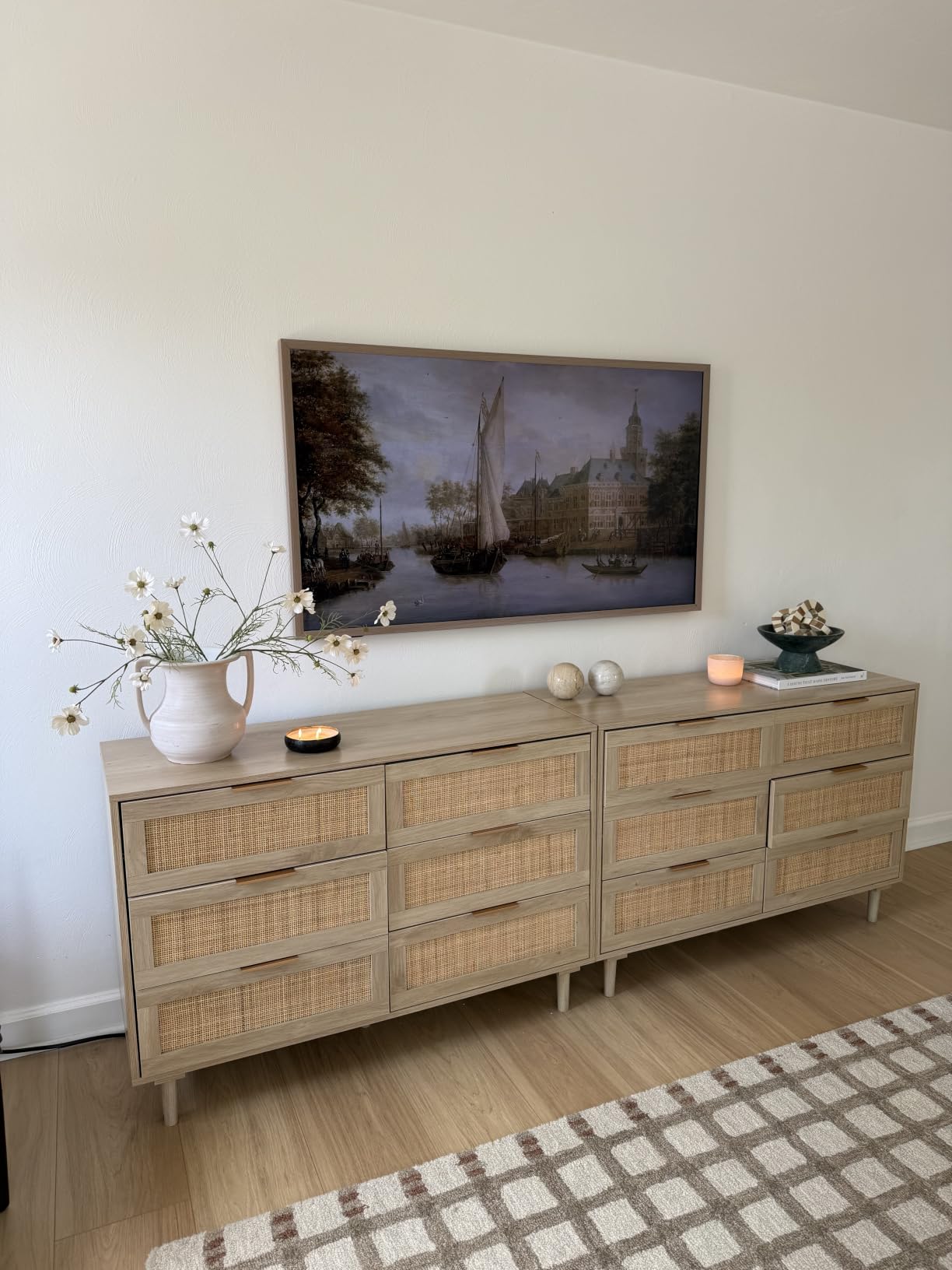 Hisense 85“ Hi-QLED 4K S7 CanvasTV Series Google Smart Art TV (85S7SG, 2026 New) - 144Hz, Art Gallery, Dolby Vision HDR, Anti-Glare Panel, Hi-Matte Display, Frame & UltraSlim Wall Mount Included customer photo 2