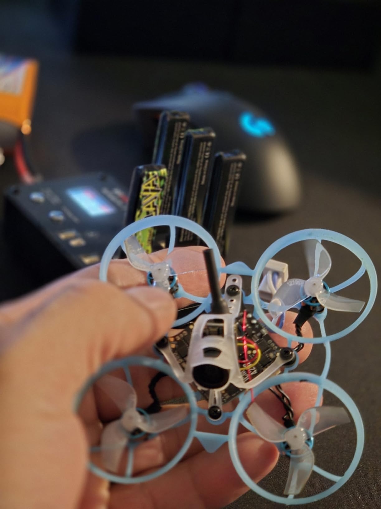 BETAFPV Air65 II Brushless Whoop Quadcopter Ultralight for FPV Freestyle | Ultralight Weight 1S FPV Drone with Matrix 1S 5IN1 II FC, 0702 25000KV Motor, 1219S 3-B Prop, C03 Camera, Air II Canopy&Frame customer photo 1