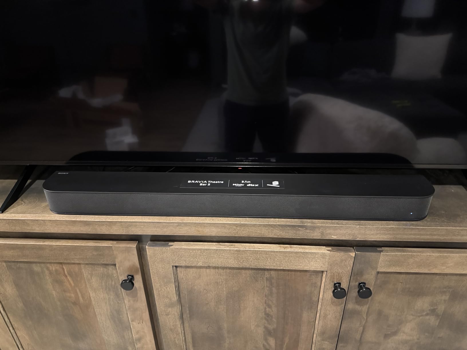Sony BRAVIA Theater Bar 5, 3.1ch Home Theater Soundbar & Wireless Sub customer photo 2