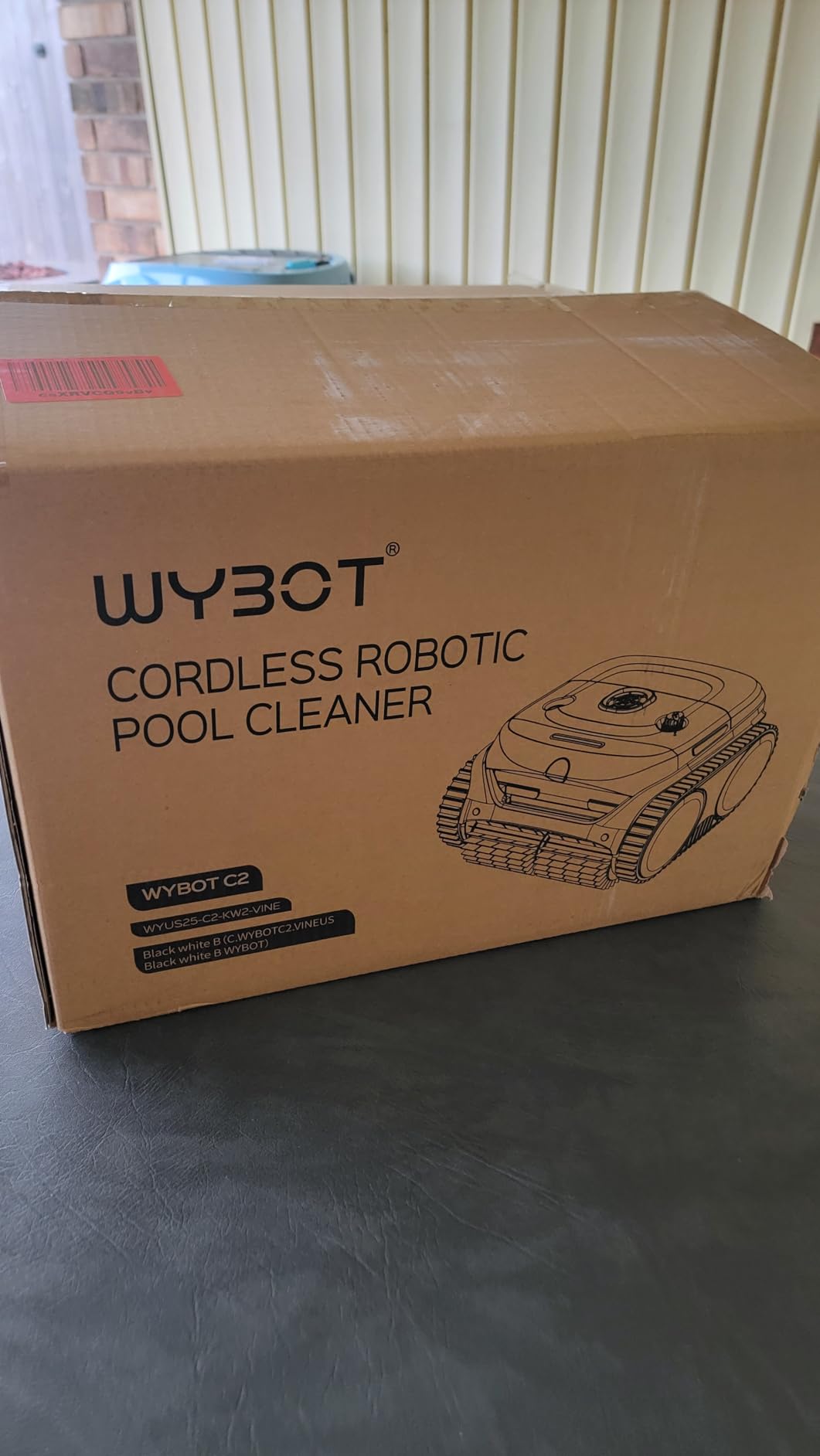 Wybot C2 Cordless Pool Vacuum for Inground Pools, Pool Cleaner Robot | 10+180μm Dual Filter, Once Cleaning 2152 Sq.ft, App Control, Cleans Pool Walls, Auto Parking on Low Battery, BlackGreenB customer photo 2