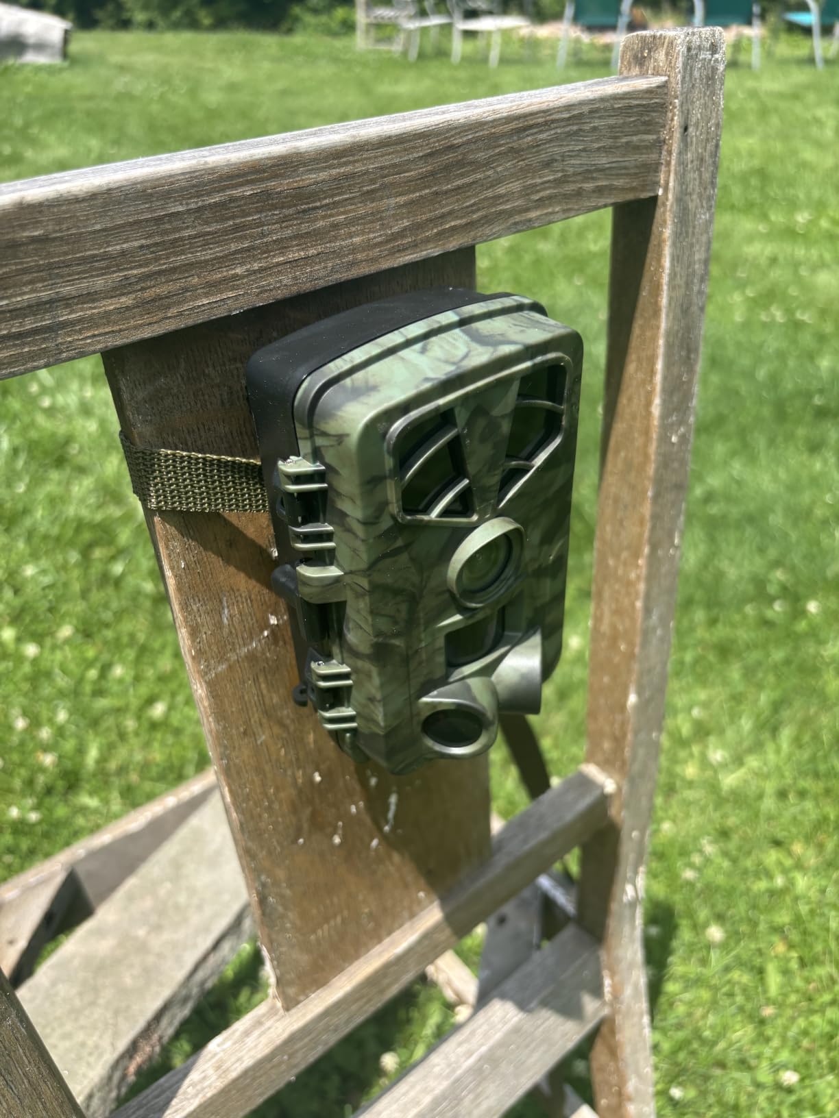 Trail Camera 4K 48MP WiFi Night Vision Trigger Waterproof Game Cam Outdoor | 0.1s Trigger, 120° Wide Angle, Low Glow IR, IP66 Waterproof, Wildlife & Hunting, 8*AA Batteries Included customer photo 1
