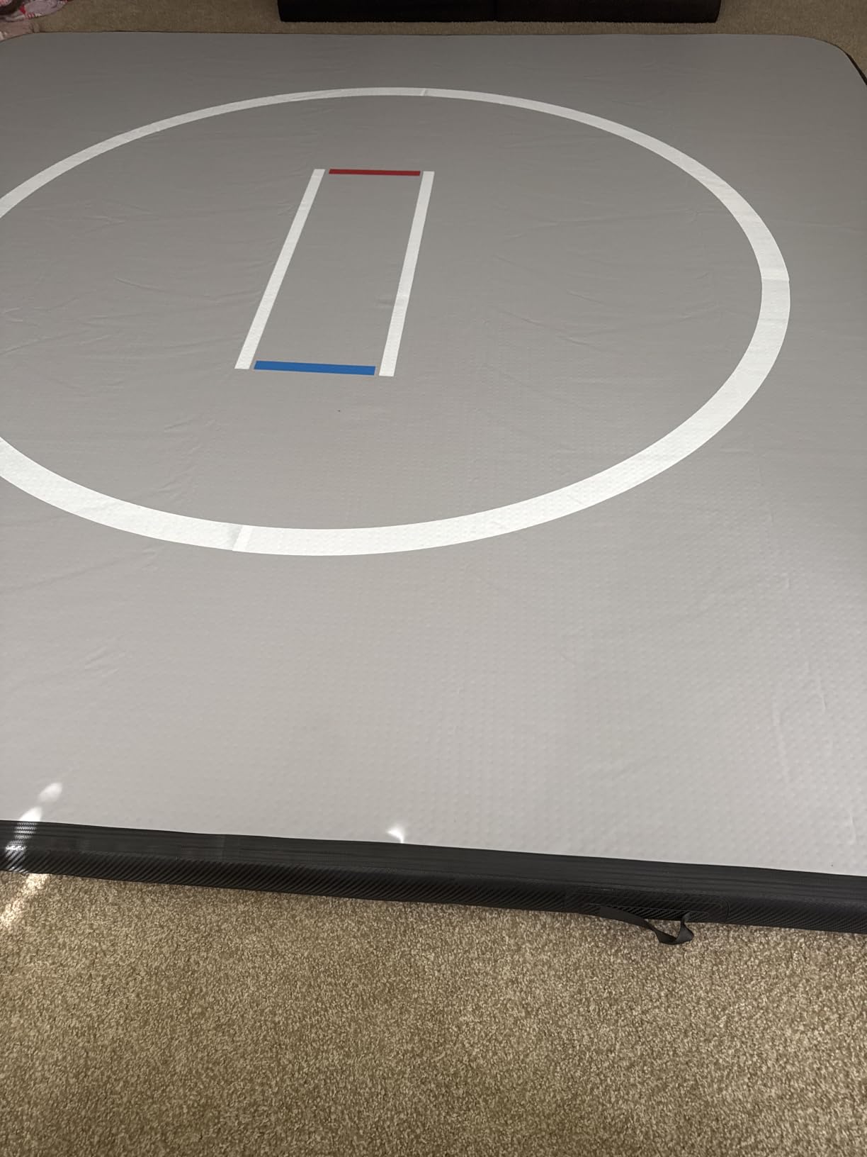 Wrestling Mat Inflatable 8x8/ 10x10 FT Flodable Jiu Jitsu Mats Portable 4