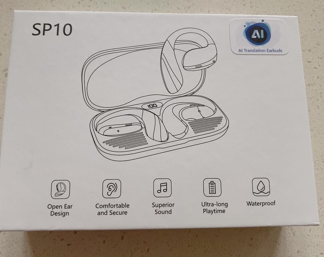 CXK Bone Conduction Headphones IPX8 Waterproof Swimming Earbuds for Running | Underwater Wireless Headset with MP3 Mode, 12H Playtime, Built-in Memory Bluetooth 6.0 Open Ear Buds, Lightweight for Cycling customer photo 1