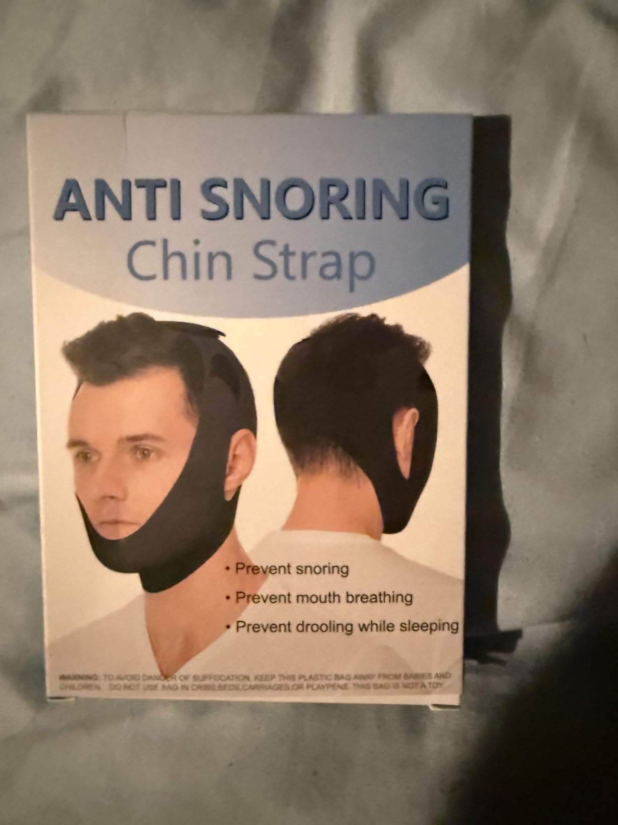 Chin Strap for Sleeping, Comfortable Chin Straps for Snoring customer photo 2