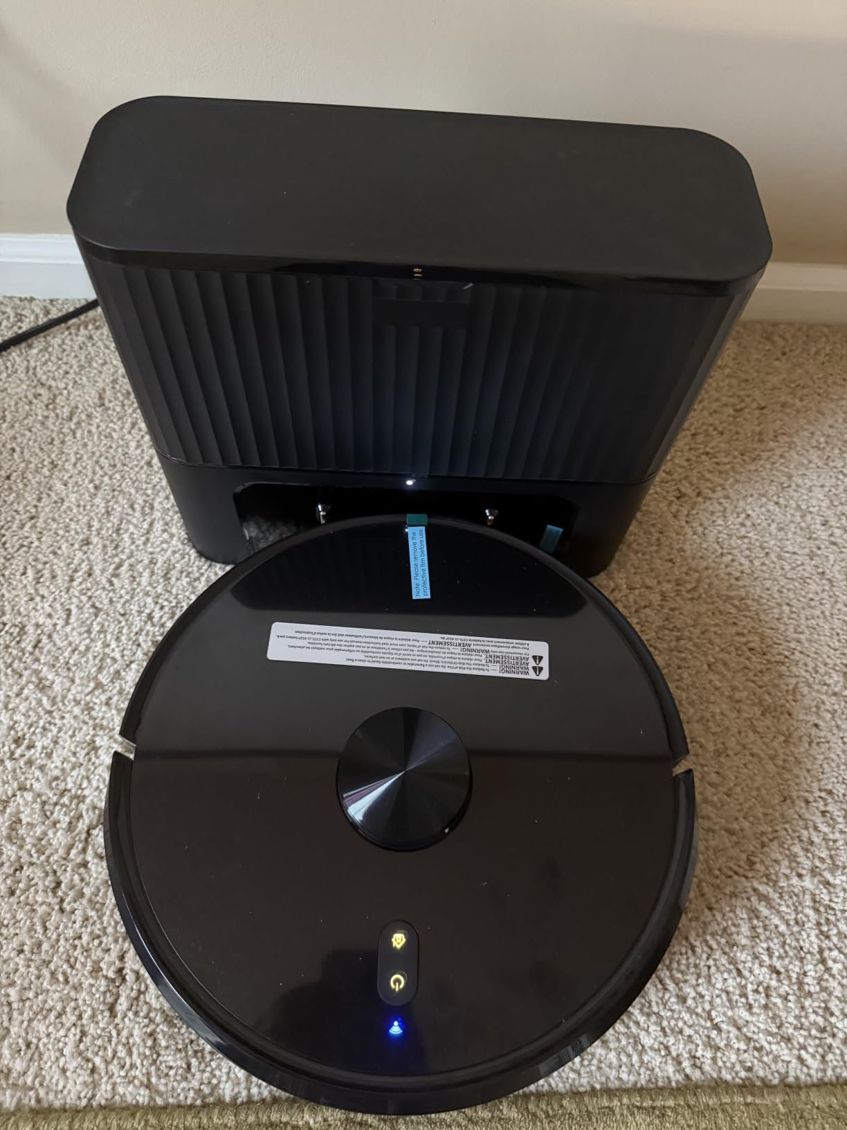 VONKO Robot Vacuum and Mop, 8000Pa, Self-Emptying, LiDAR Navigation customer photo 1