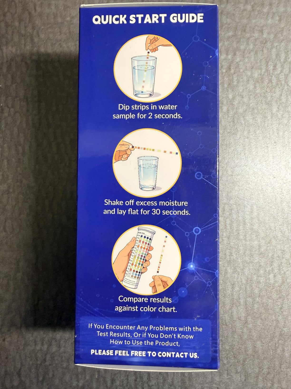 26 in 1 Water Test Kit for Drinking Water 158 Strips, Upgraded Home Water Testing Strips for Well & Tap Water, Detects Hardness, Chlorine, pH, Lead, Iron, Copper & Multiple Water Quality Contaminants customer photo 2