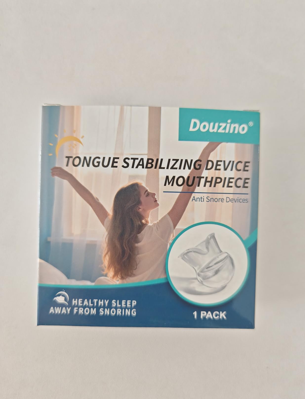 Tongue Stabilizing Device Mouthpiece - Reusable, BPA-Free Snoring Reduction Aid & Soft Tongue Retainer, Suitable for Men & Women (Large) customer photo 2
