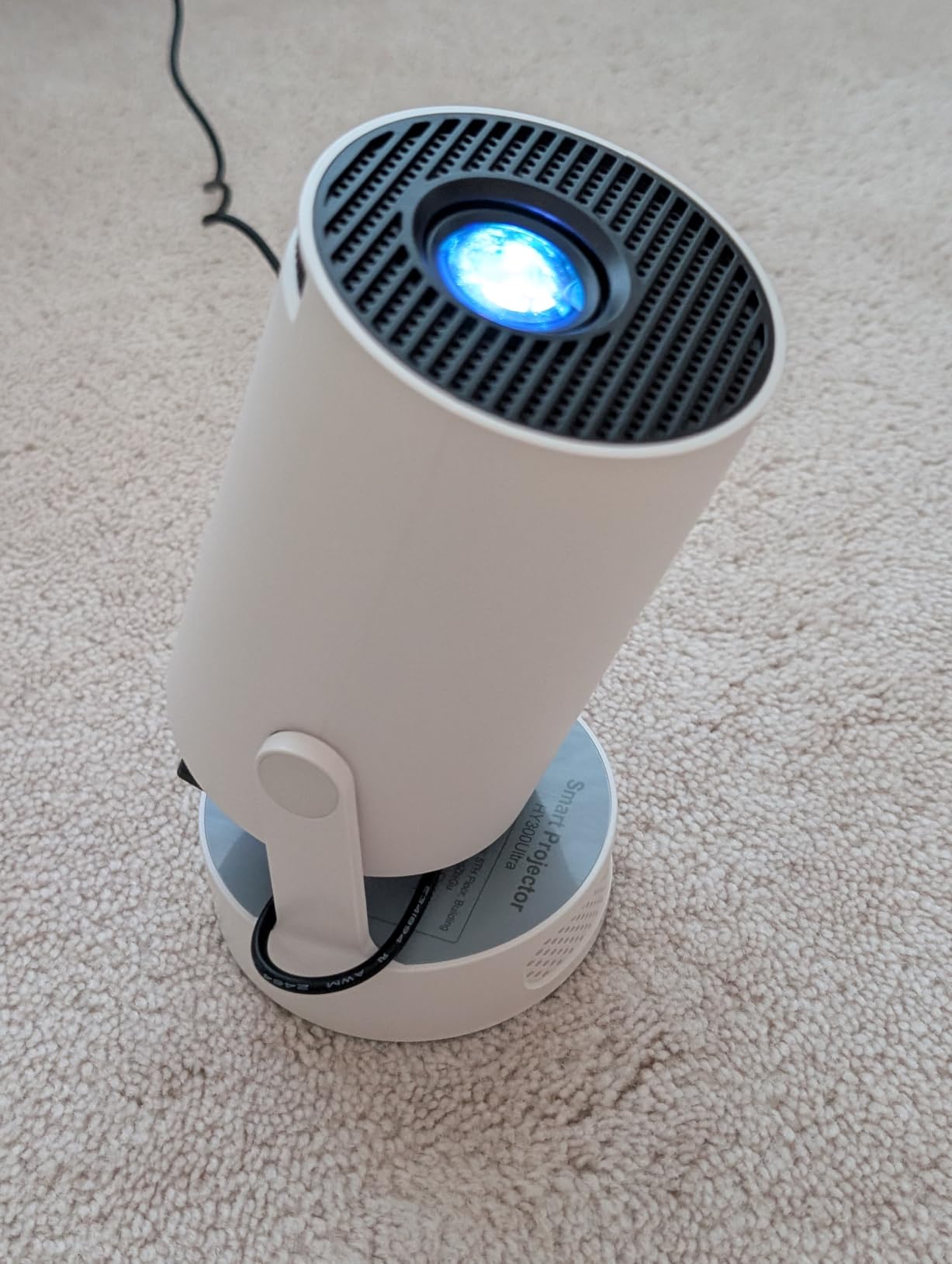 Mini Projector with WiFi 6 and BT 5.4, Built-in Apps 2026 Upgraded customer photo 1