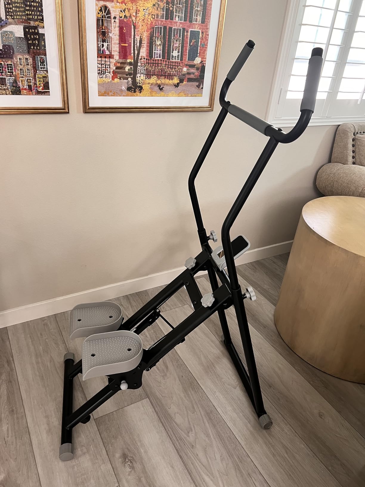 YYJO Foldable Stair Stepper 3 Adjustable Resistance Stair Climber with Handle Bar Cardio Exercise Machine for Home customer photo 1