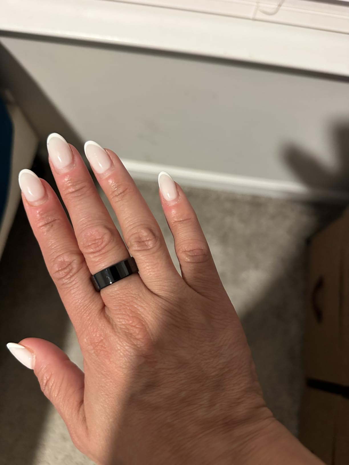 Women Men Smart Ring Health Tracker, Sleep Exercise Health Monitoring Wearable Device, IP68 Waterproof, iOS/Android Compatible, No Subscription Required, 5‑Day Long Lasting Battery (Rose Gold, 8) customer photo 1