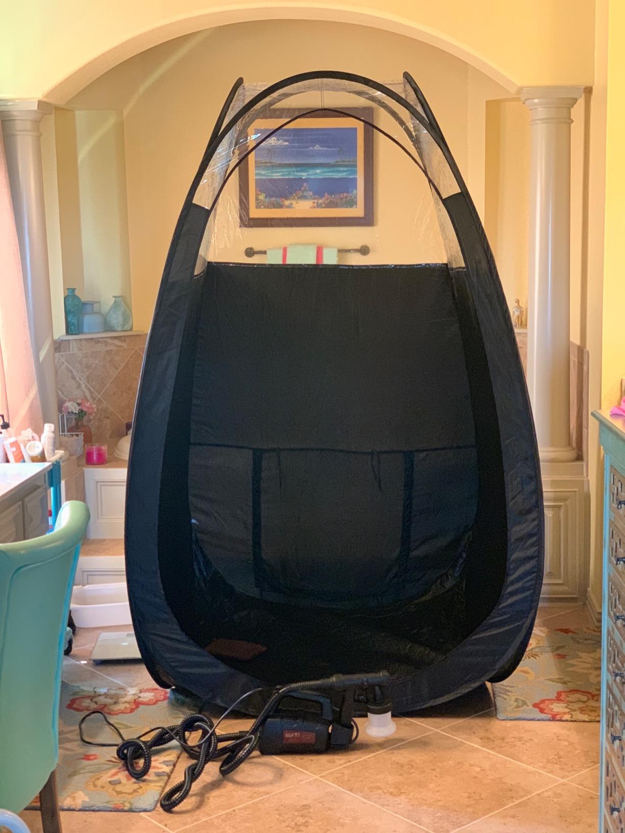 MaxiMist Spray Tan Machine, HVLP Airbrush Tanning, Sunless Spray Tan Machine for Home, Maximist Elite Lite HyFlex (No Tent) customer photo 2