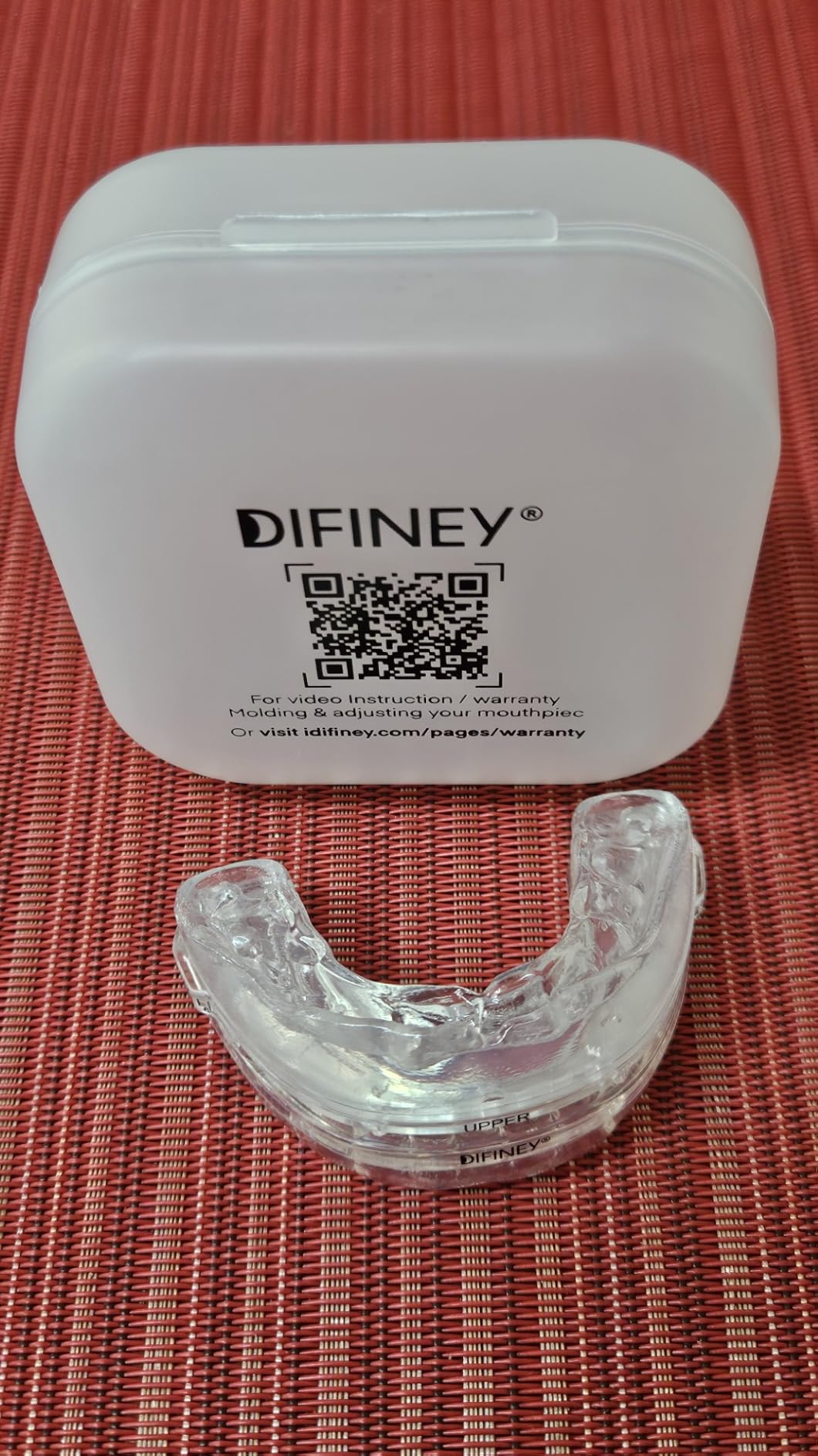 Difiney Advanced Anti Snoring Device 4.0: FDA-Cleared Snoring Solution – Adjustable Snore Stopper Mouth Guard for Men & Women – Anti Snoring Mouthpiece to Improve Sleep – Reusable Night Use customer photo 1
