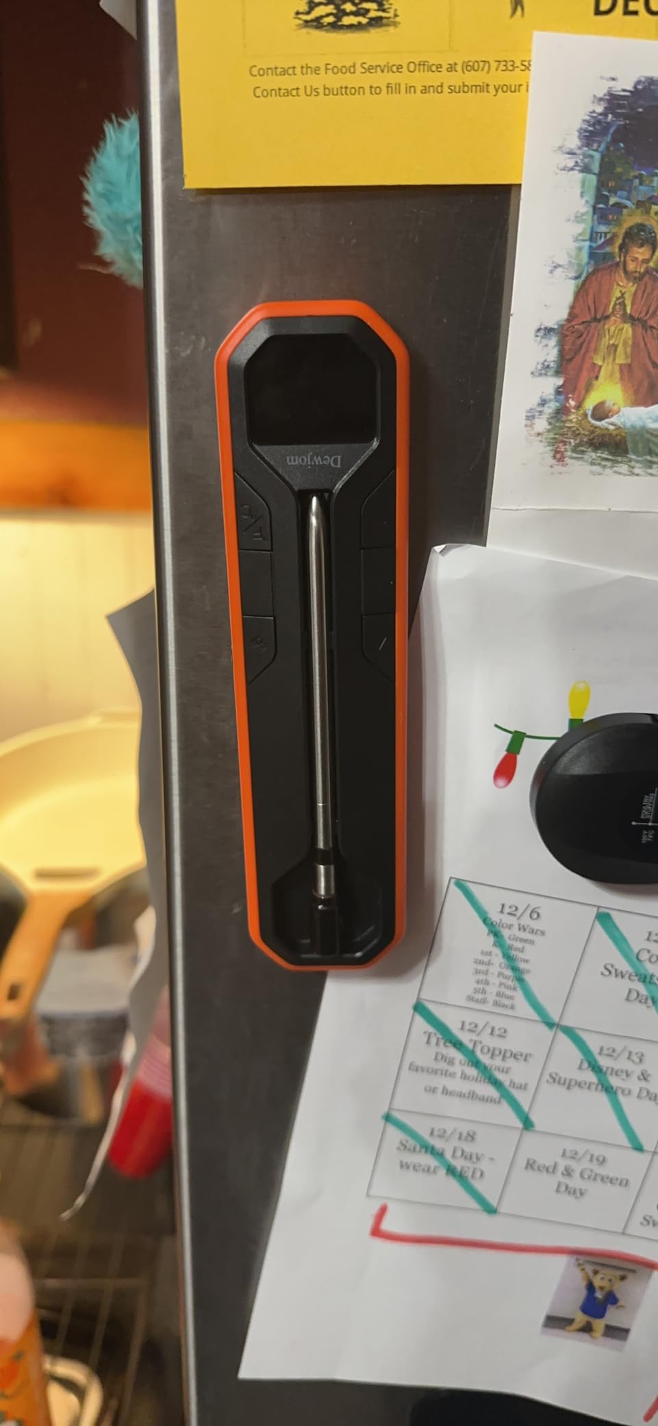 Smart Wireless Meat Thermometer with Dual Probes and Wi-Fi Repeater Base customer photo 1
