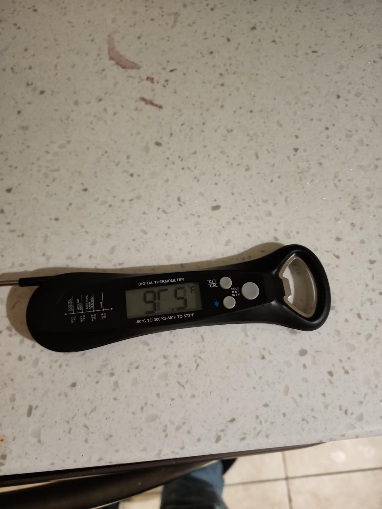 Smart Wireless Meat Thermometer with Dual Probes and Wi-Fi Repeater Base customer photo 2