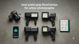 best pistol grip flood lamps for urbex photography