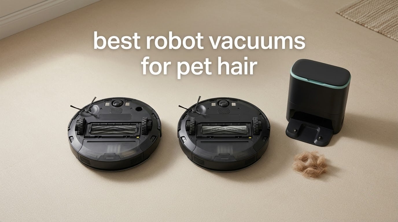 best robot vacuums for pet hair