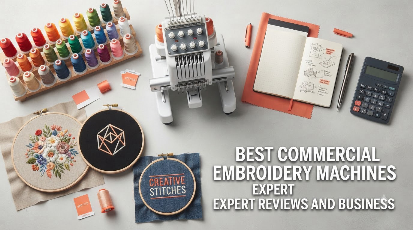 best commercial embroidery machines expert reviews and business