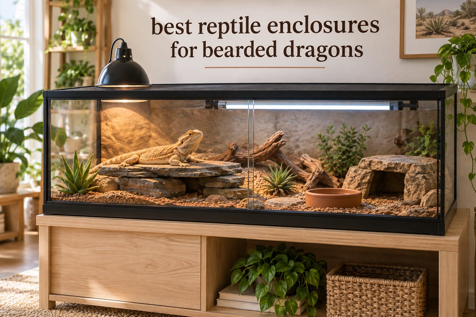 best reptile enclosures for bearded dragons