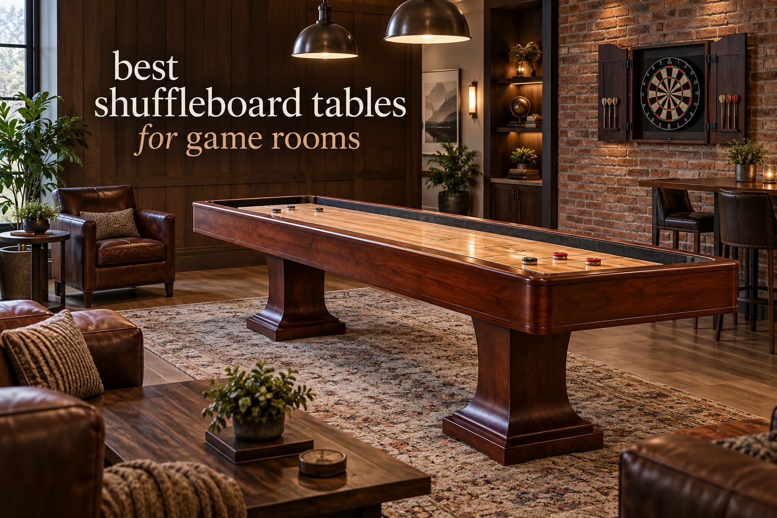best shuffleboard tables for game rooms