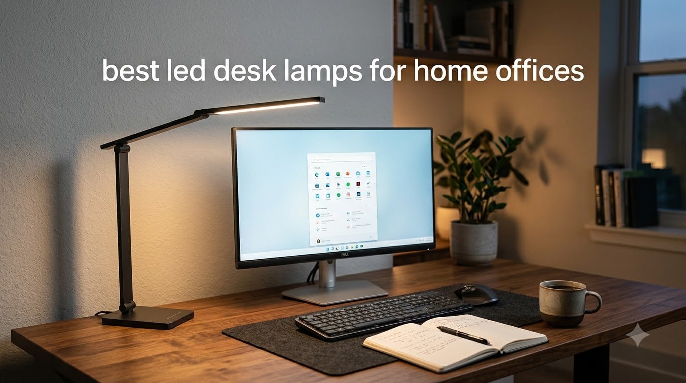 best led desk lamps for home offices