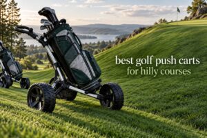 best golf push carts for hilly courses