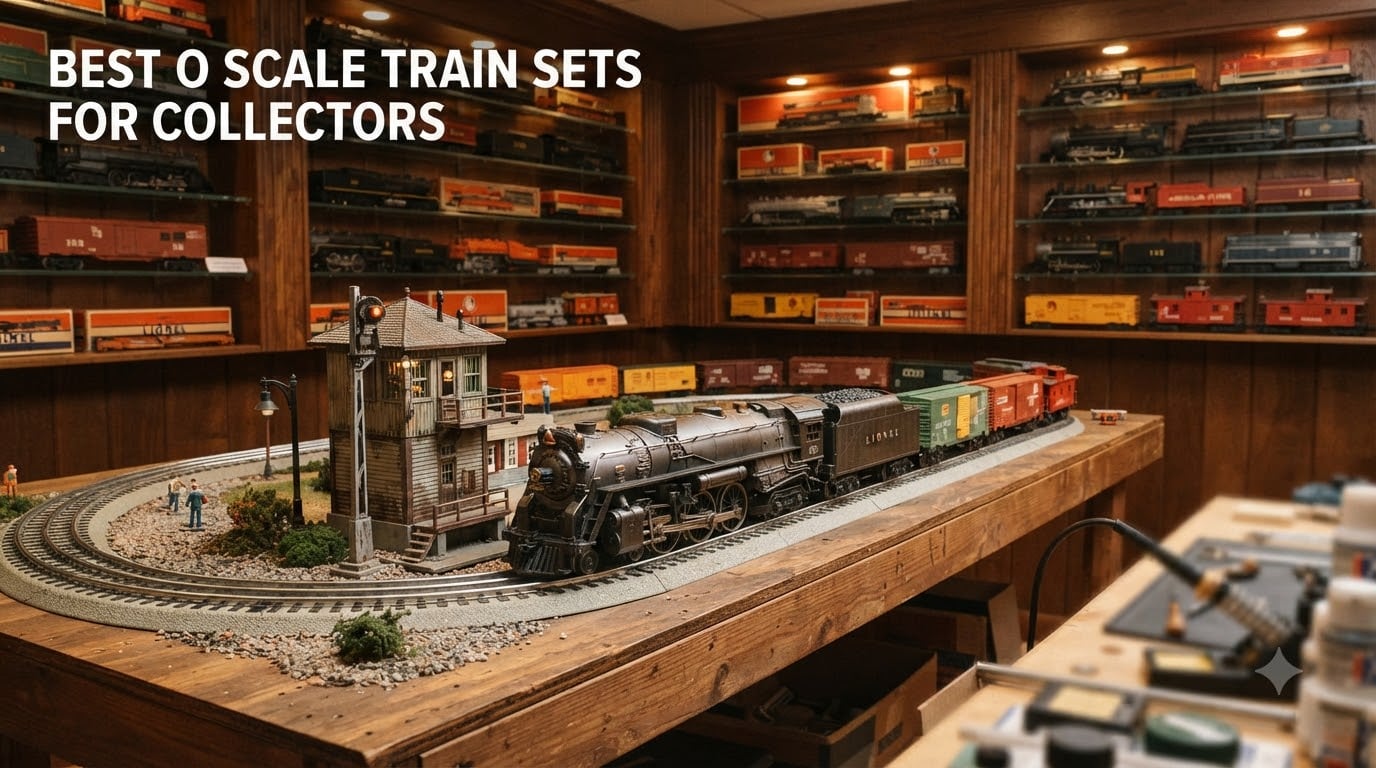 best o scale train sets for collectors