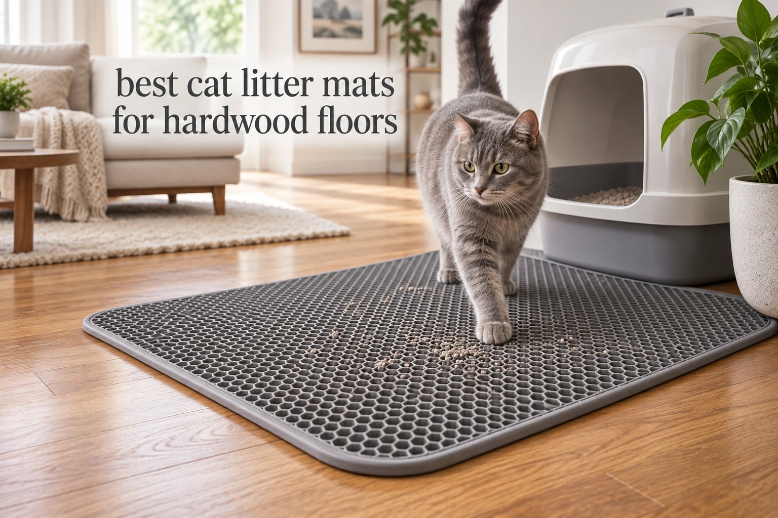 best cat litter mats for hardwood floors